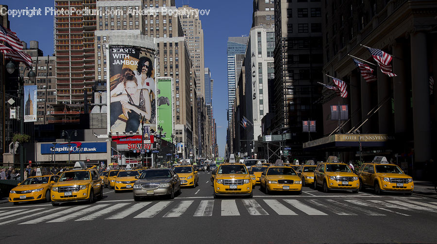 Cab, Car, Taxi, Vehicle, People, Person, Human