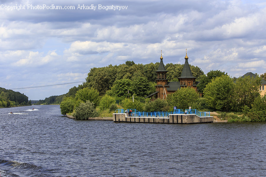 Architecture, Castle, Fort, Building, Cottage, Housing, Canal