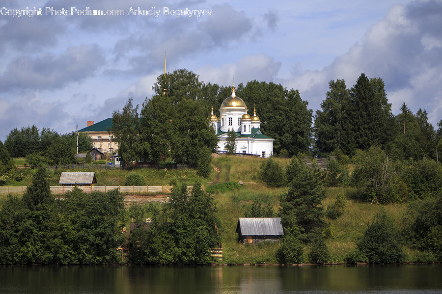 Architecture, Dome, Castle, Ditch, Fort, Moat, Church
