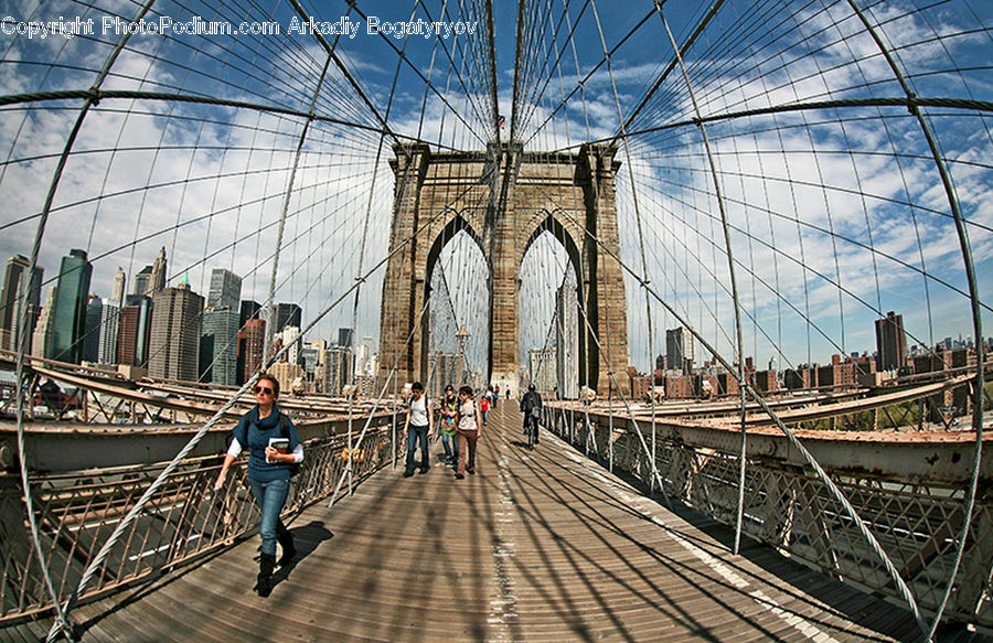 People, Person, Human, Bridge, Pedestrian, Tourist, Leisure Activities