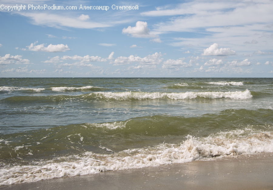 Beach, Coast, Outdoors, Sea, Water, Ocean, Sea Waves