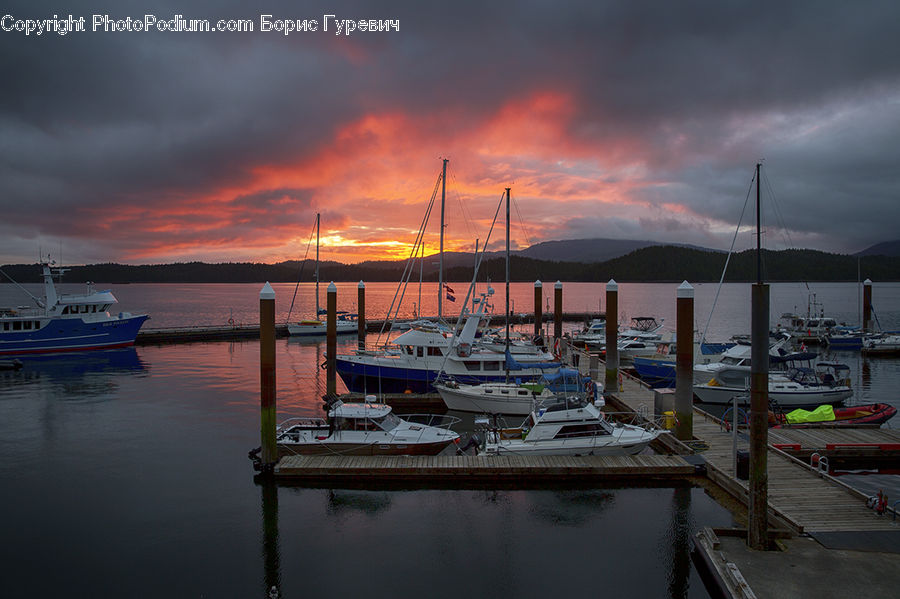 Boat, Watercraft, Dock, Landing, Pier, Harbor, Marina