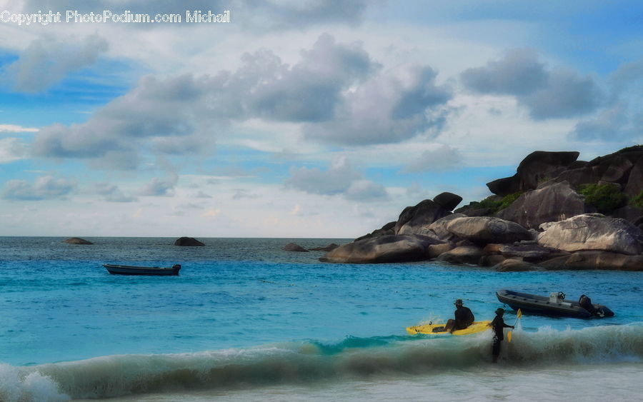 Beach, Coast, Outdoors, Sea, Water, Rock, Ocean