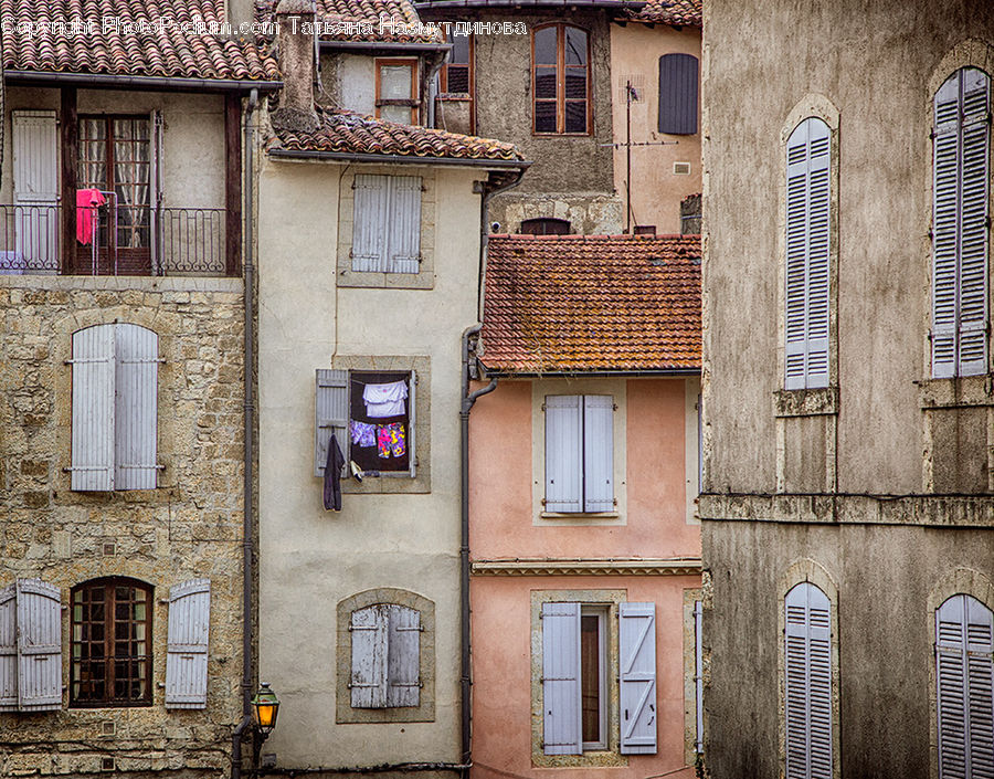 Brick, Corn, Food, Grain, Vegetable, Building, Balcony