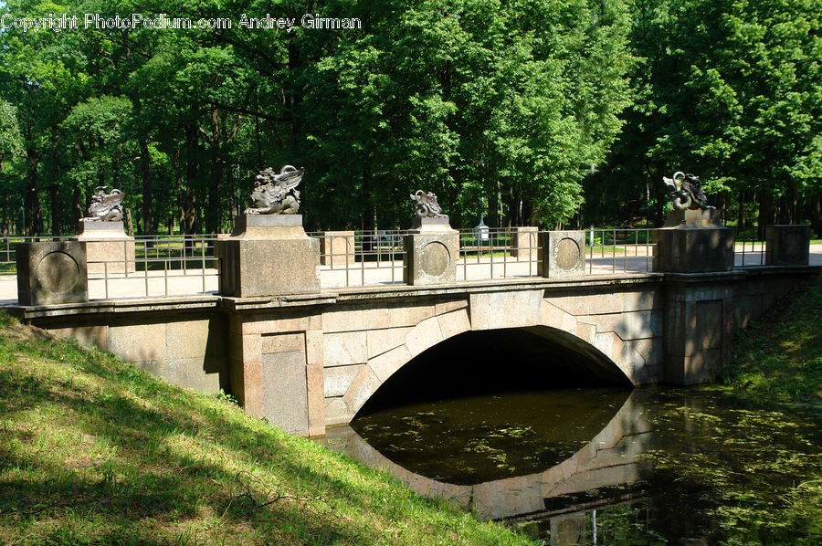 Canal, Outdoors, River, Water, Bridge