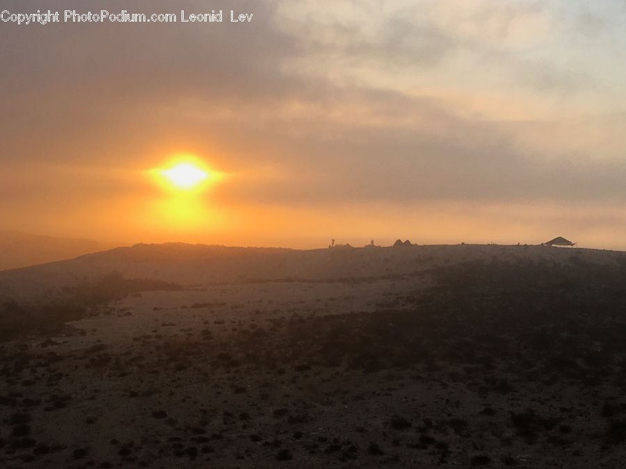 Dawn, Dusk, Sky, Sunrise, Sunset, Desert, Outdoors