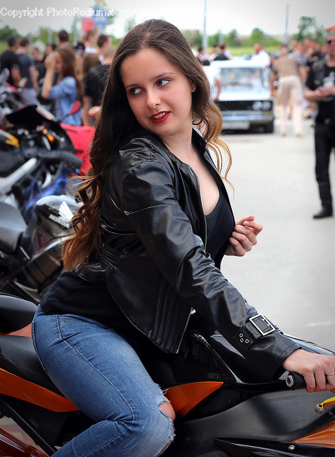 People, Person, Human, Motor, Motorcycle, Vehicle, Automobile