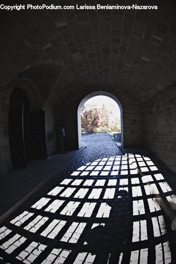 Arch, Cobblestone, Pavement, Walkway, Brick, Alley, Alleyway