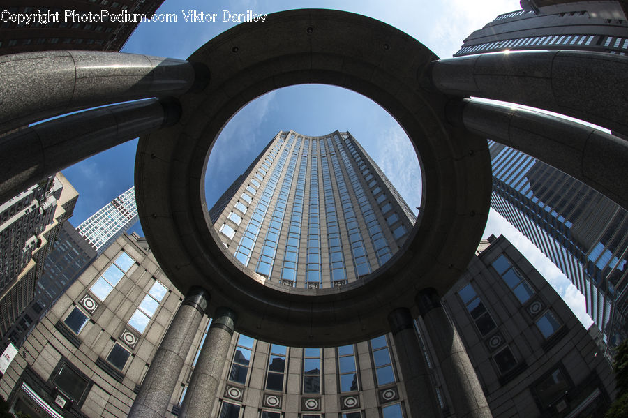 Building, Office Building, Architecture, Dome, Apartment Building, High Rise, City