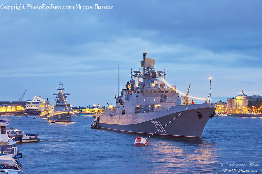 Ferry, Freighter, Ship, Tanker, Vessel, Architecture, Castle