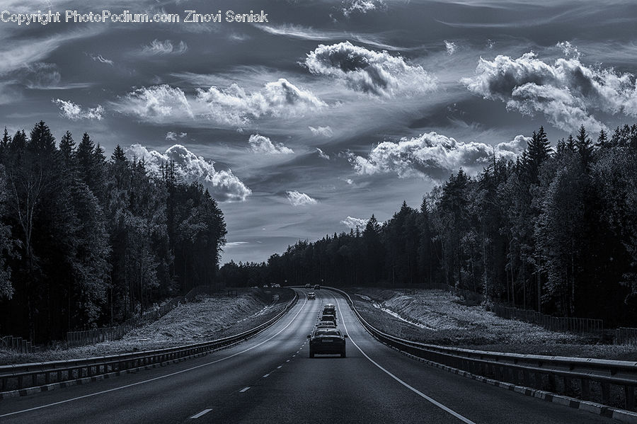 Road, Freeway, Highway, Dirt Road, Gravel
