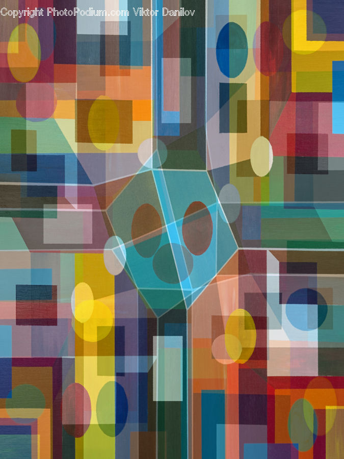 Art, Modern Art, Collage, Poster, Paper, Mosaic, Tile