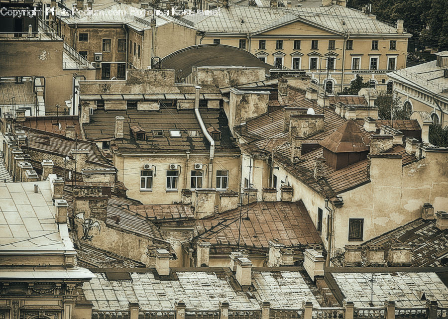 Architecture, Court, Building, Aerial View, Cathedral, Church, Worship