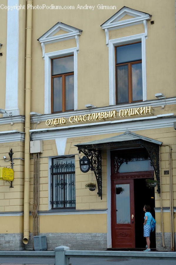 Cafe, Cafeteria, Food Court, Building, Housing, Villa, Apartment Building