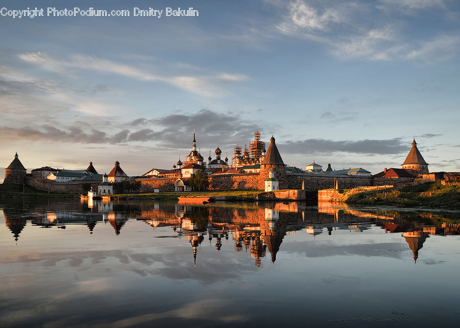 Architecture, Castle, Fort, Church, Worship, Ditch, Moat