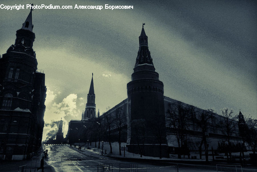 Architecture, Bell Tower, Clock Tower, Tower, Spire, Steeple, Church