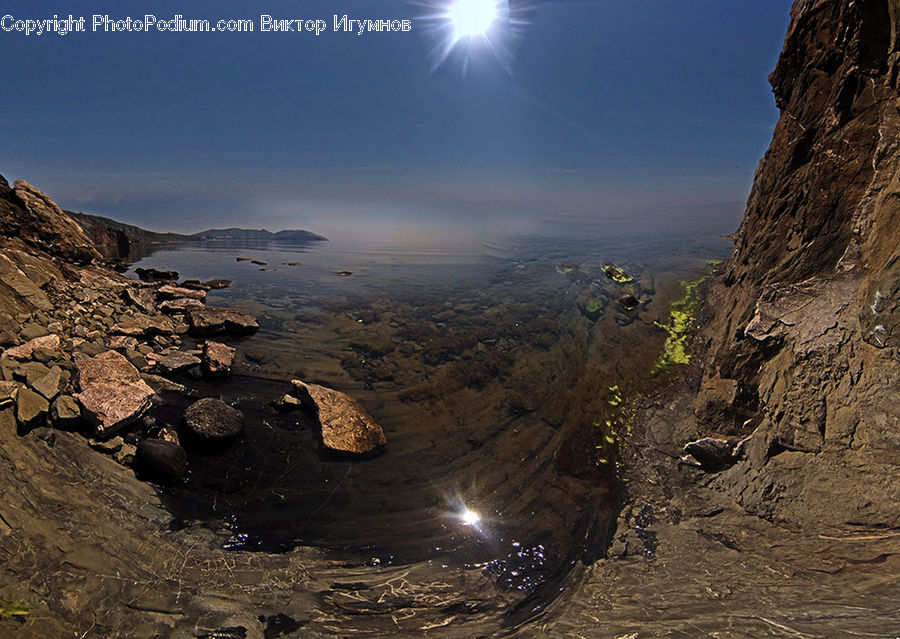 Cliff, Outdoors, Soil, Nature, Landscape, Scenery, Flare
