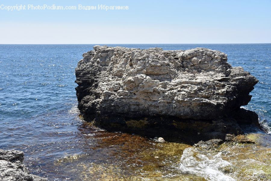 Cliff, Outdoors, Rock, Coast, Sea, Water, Promontory