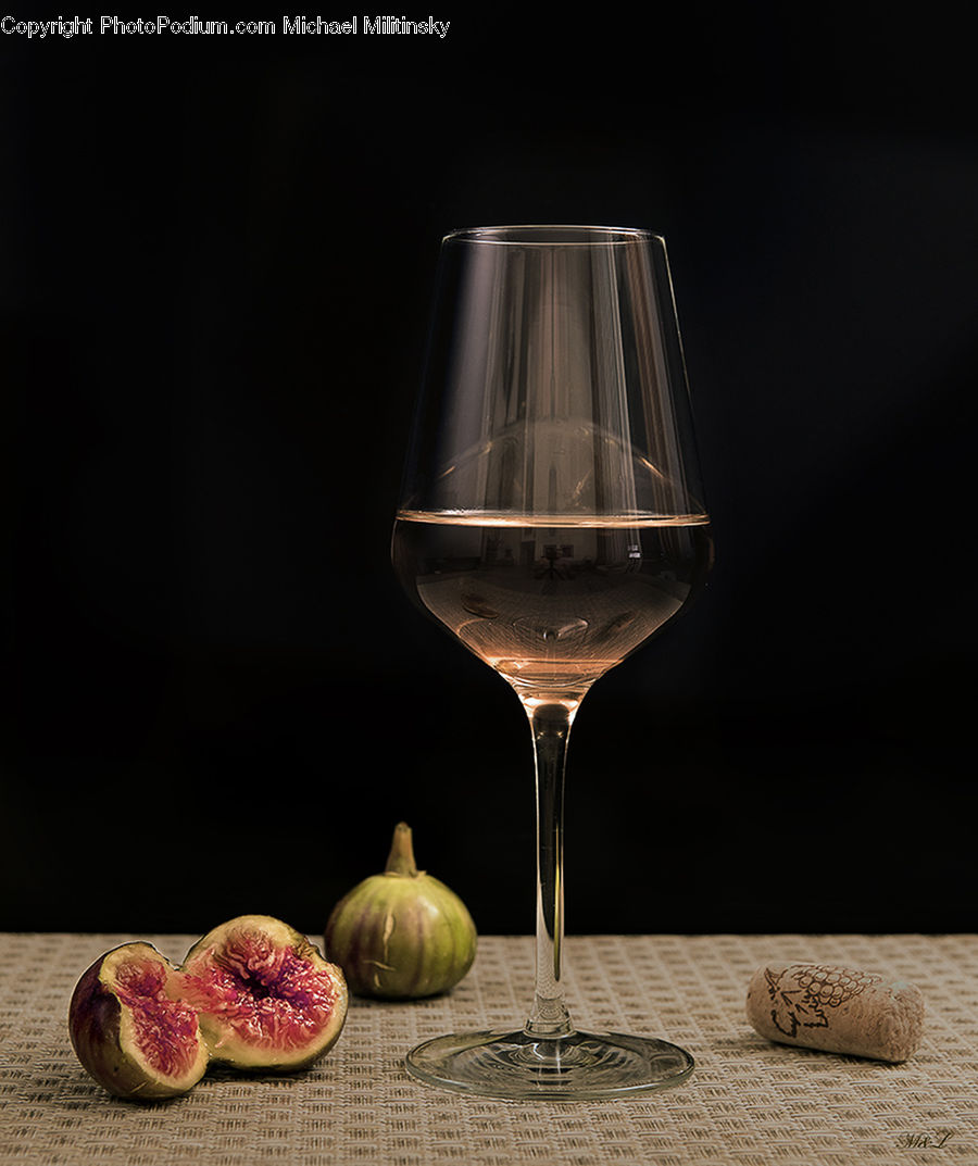 Fig, Glass, Goblet, Onion, Produce, Shallot, Vegetable