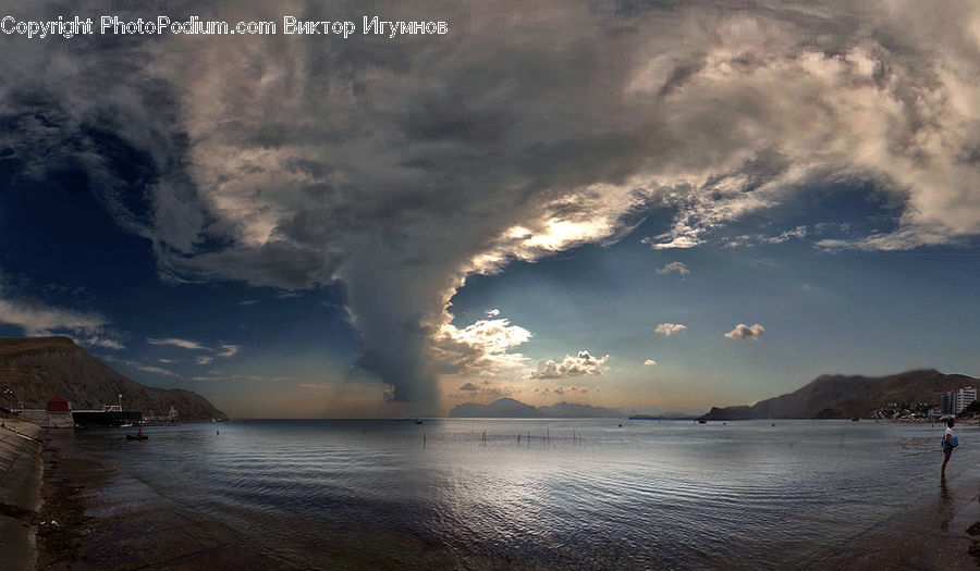 Azure Sky, Cloud, Outdoors, Sky, Beach, Coast, Sea