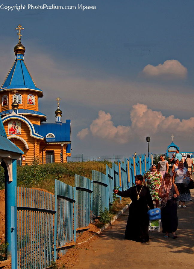 Boardwalk, Deck, Path, Sidewalk, Walkway, Female, Person