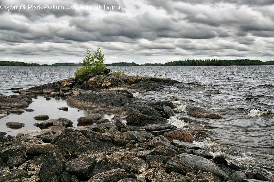 Coast, Outdoors, Rock, Sea, Water, Sea Waves, Ocean