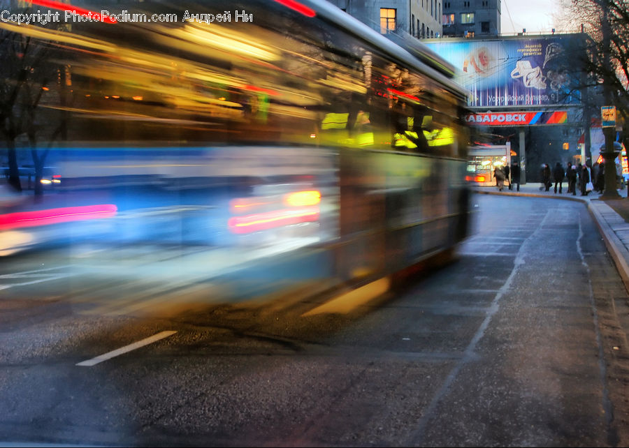 People, Person, Human, Billboard, Bus, Double Decker Bus, Vehicle