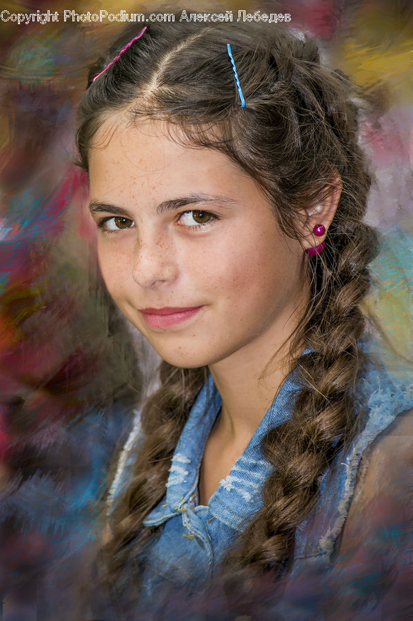 People, Person, Human, Braid, Hair, Ponytail, Female