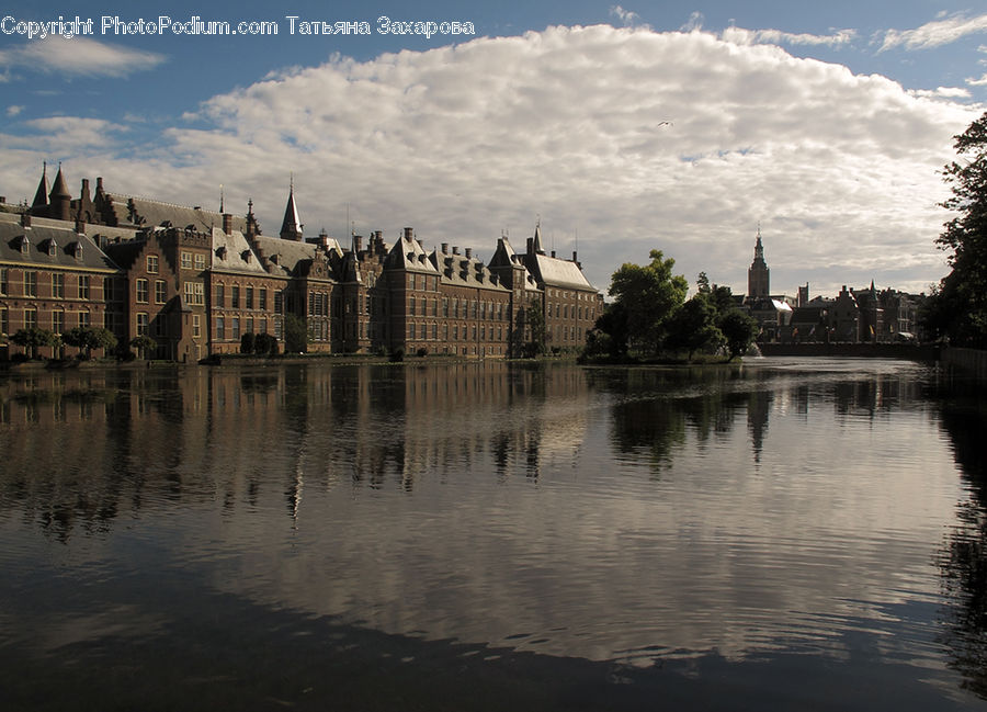 Outdoors, River, Water, Architecture, Castle, Fort, Mansion