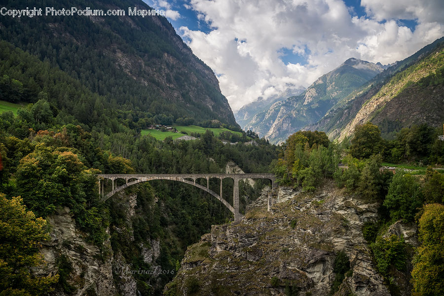 Mountain, Outdoors, Valley, Forest, Jungle, Rainforest, Vegetation