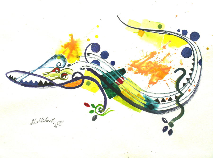 Doodle, Drawing, Art, Paper, Modern Art