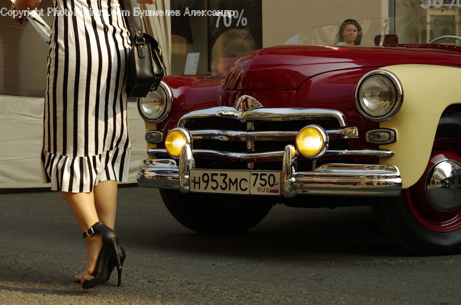 Automobile, Car, Vehicle, Clothing, Skirt, Sedan, Convertible