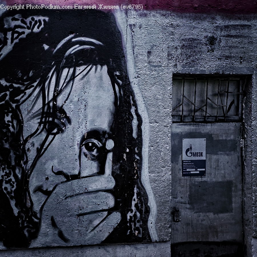 Art, Graffiti, Mural, Wall, Fence, Brick, Asphalt