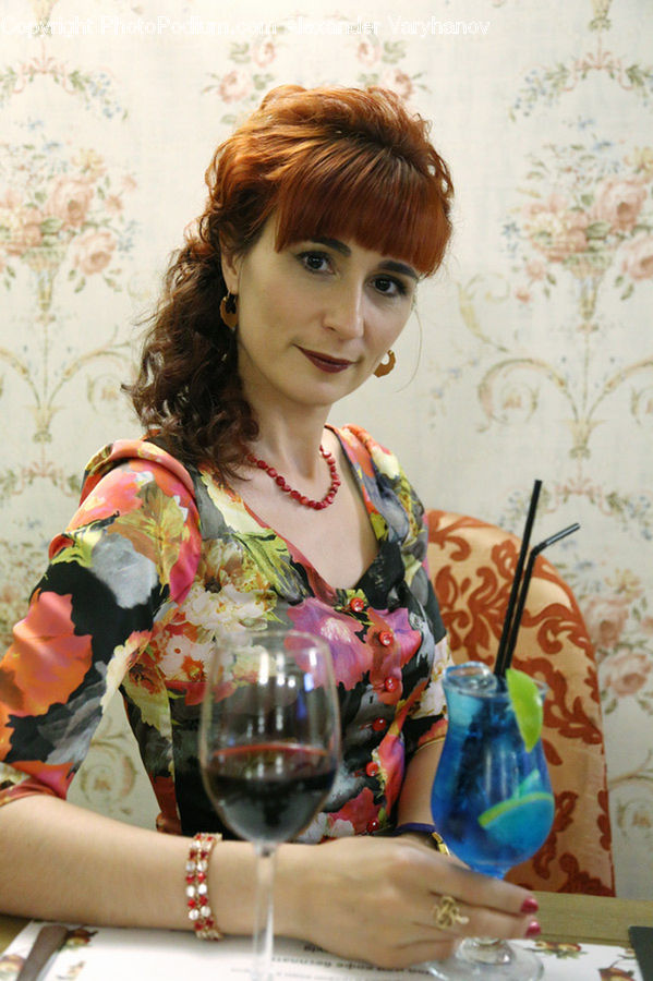 People, Person, Human, Glass, Goblet, Female, Girl