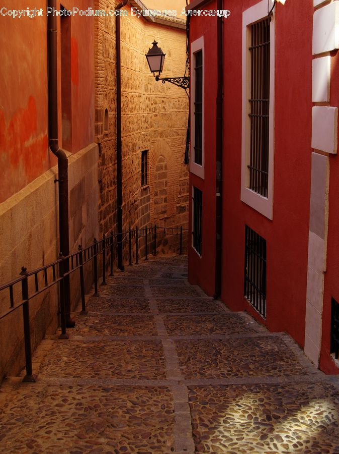 Cobblestone, Pavement, Walkway, Alley, Alleyway, Road, Street