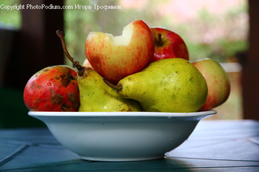 Apple, Fruit, Bowl, Food, Meal