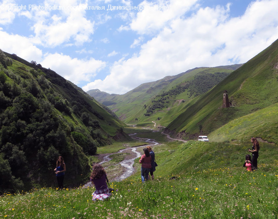 Field, Grass, Grassland, Land, Outdoors, Hiking, Leisure Activities