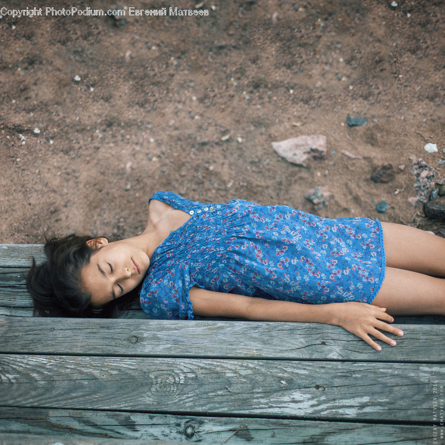 People, Person, Human, Asleep, Maillot, Female, Girl