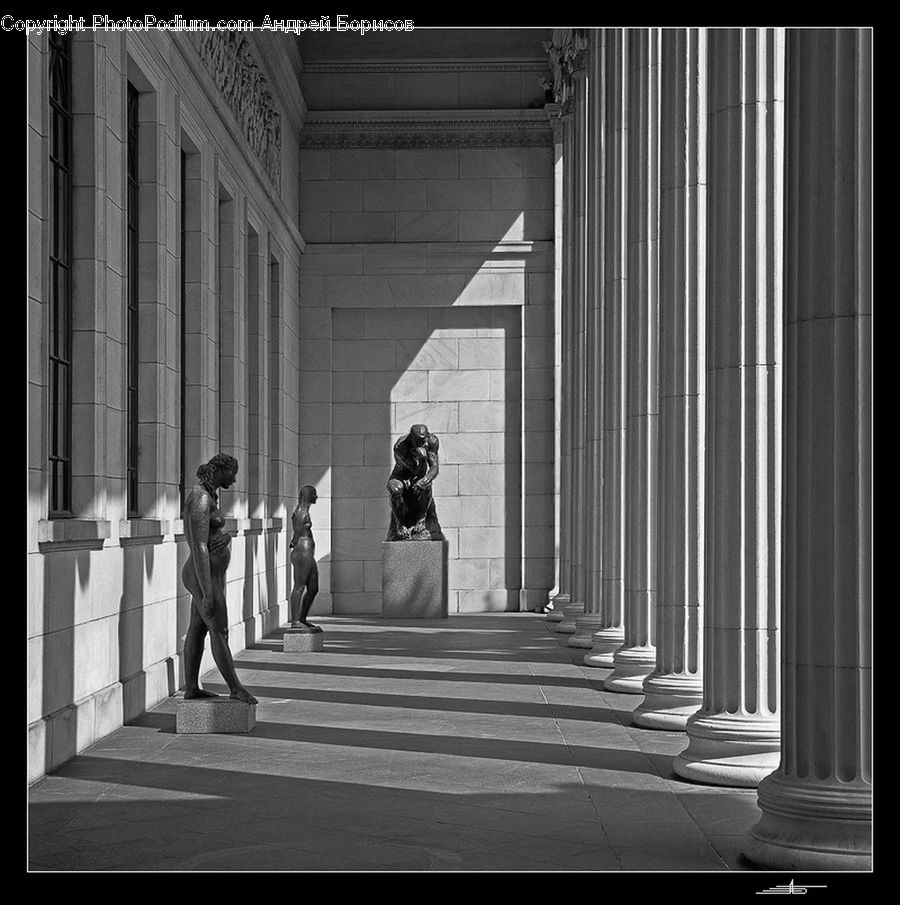 People, Person, Human, Art, Sculpture, Statue, Column