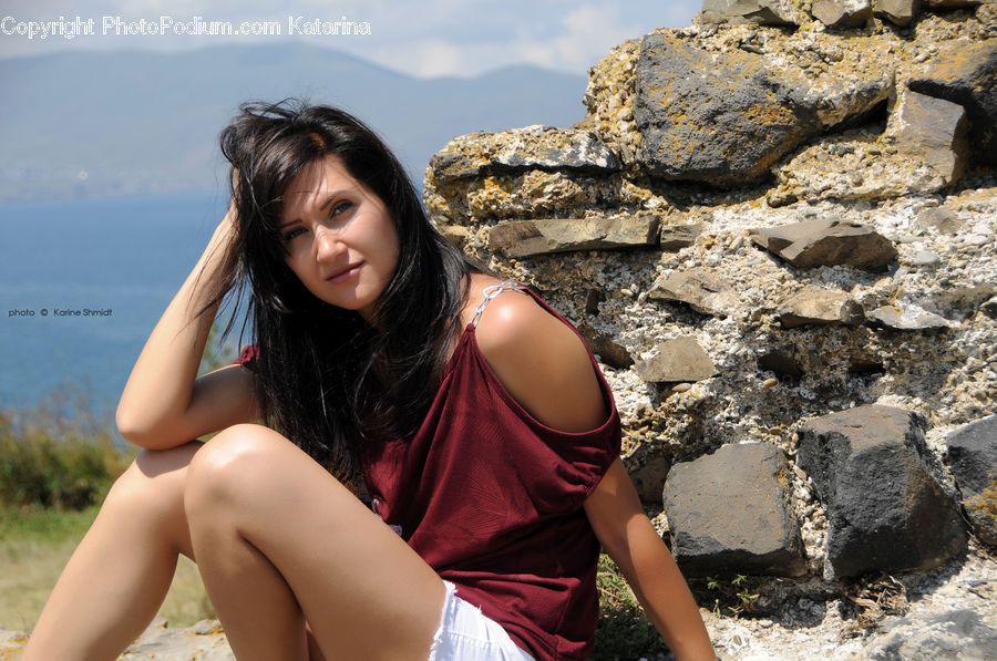 Human, People, Person, Rubble, Female, Girl, Woman