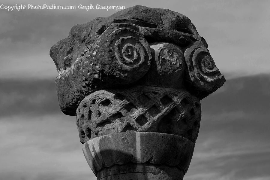 Art, Sculpture, Statue, Head, Portrait