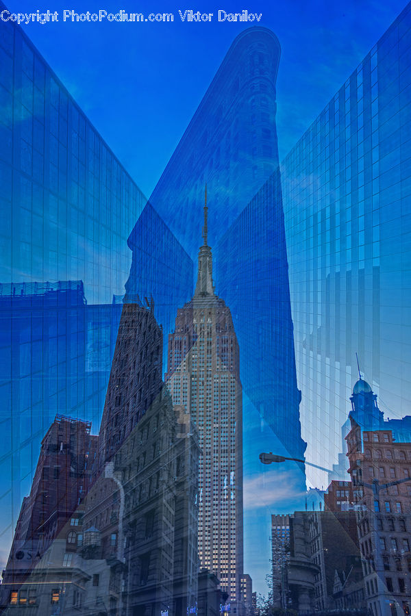 Architecture, City, Downtown, High Rise, Skyscraper, Building, Metropolis