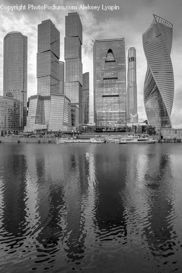 Architecture, City, Downtown, High Rise, Skyscraper, Urban, Building