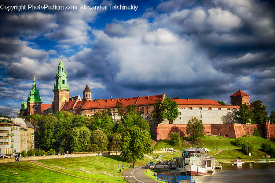 Architecture, Castle, Fort, Building, Housing, Villa, Apartment Building