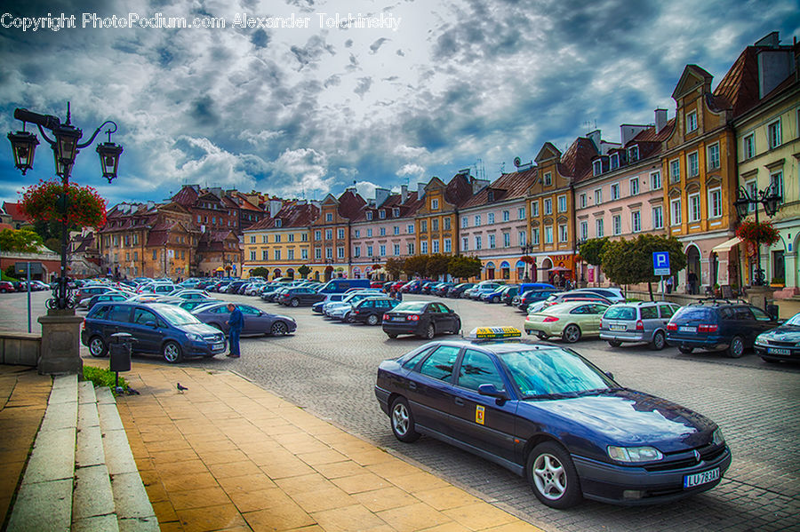 Automobile, Car, Coupe, Sports Car, Vehicle, Parking, Parking Lot