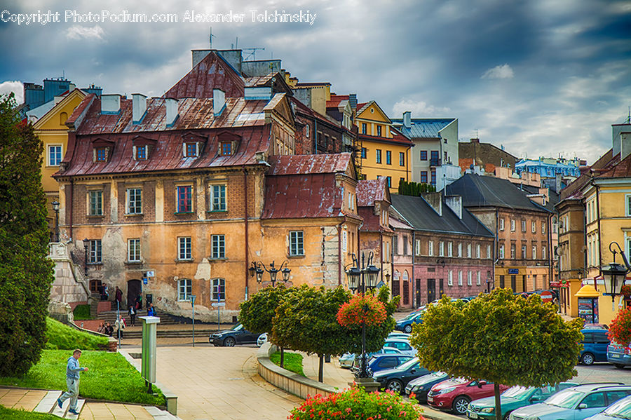 Architecture, Mansion, Boardwalk, Path, Pavement, Sidewalk, Walkway