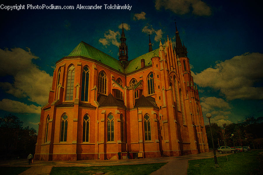 Architecture, Bell Tower, Clock Tower, Tower, Mansion, Bench, Building