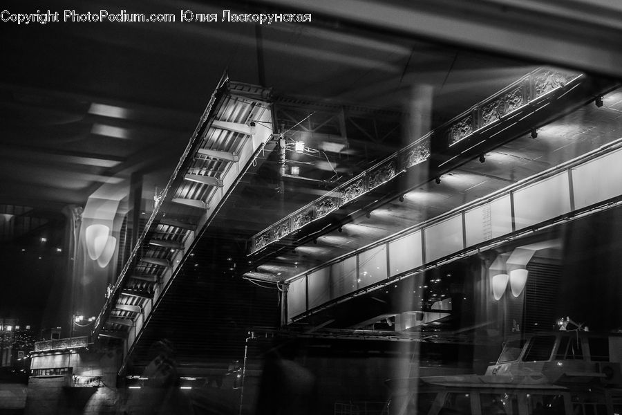 Lighting, Night, Outdoors, City, Downtown, Urban, Subway
