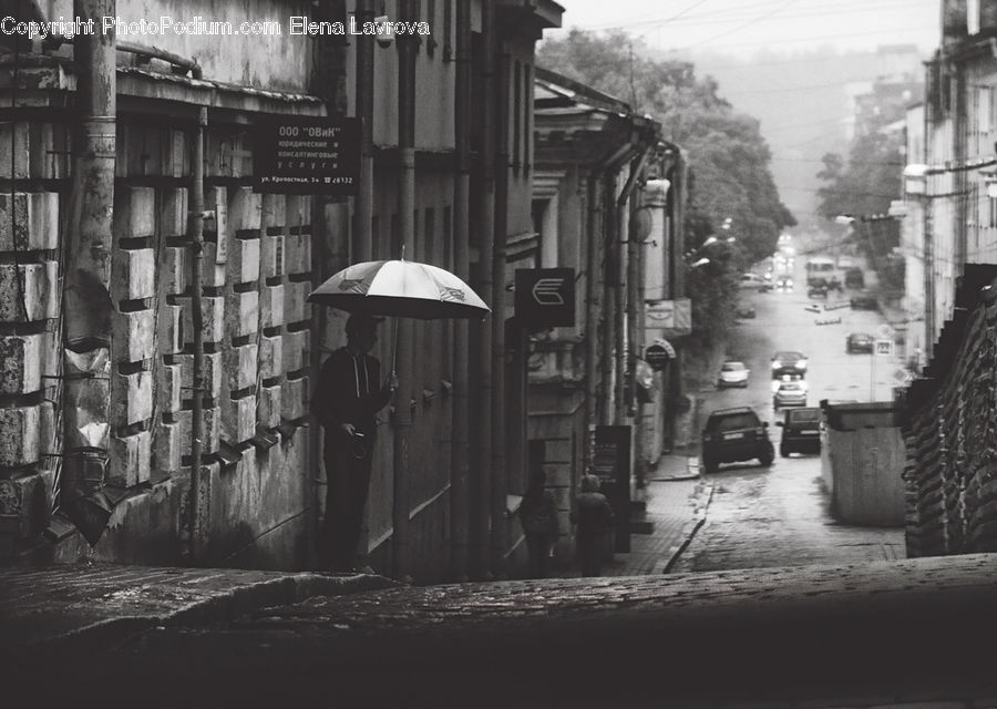 Alley, Alleyway, Road, Street, Town, City, Downtown