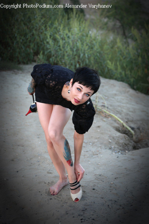 People, Person, Human, Female, Girl, Woman, Asphalt
